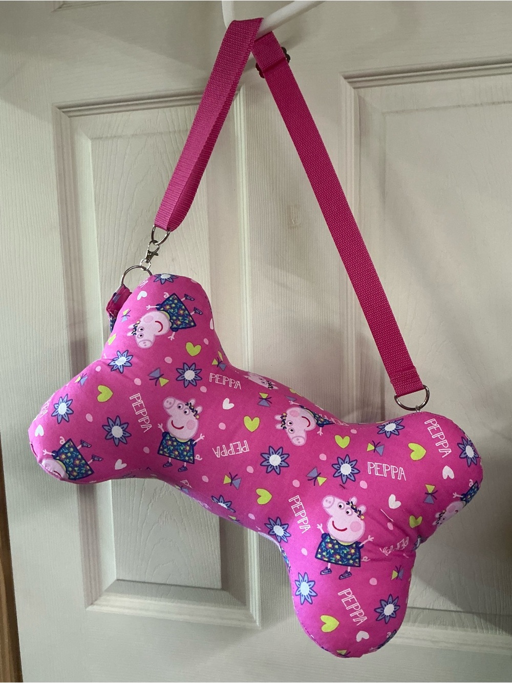 Peppa Pig Pink Bone-shape neck pillows